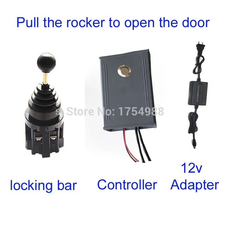 

one roker swith pull the rocker to open the door one switch Takagism game real life escape room tools