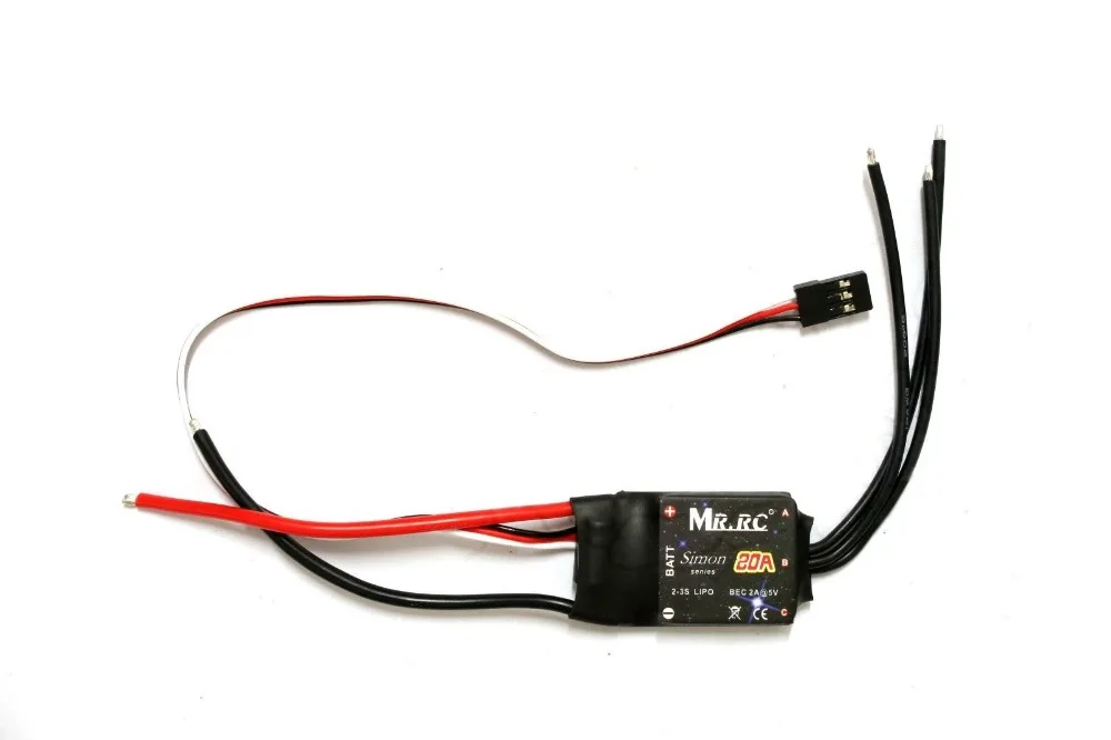 MR.RC Simonk 20A Brushless ESC Electronic Speed Controller for Flame Wheel F450 FPV RC Multicopter Quadcopter