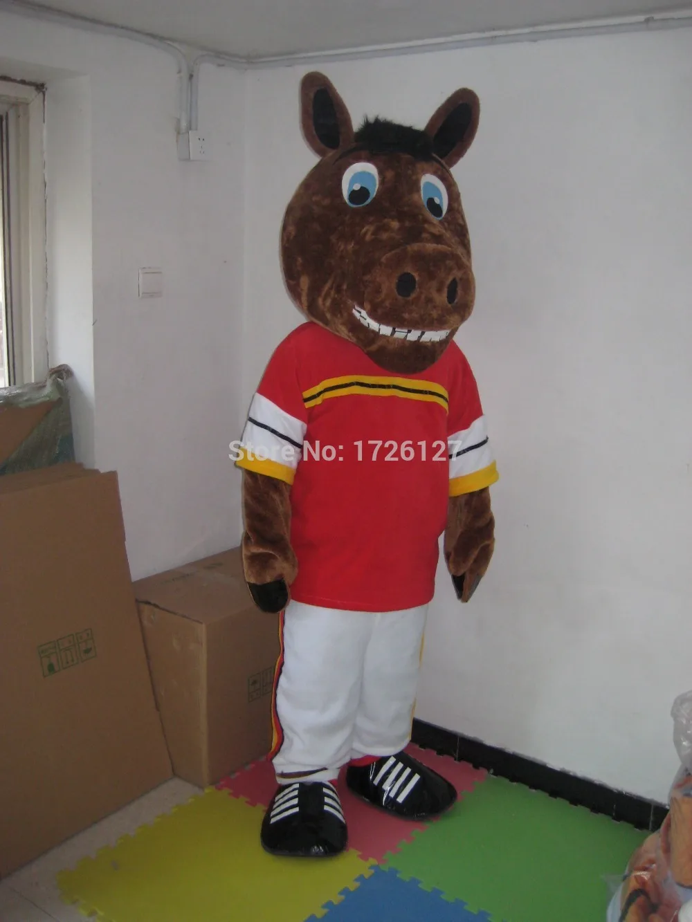 mascot brown horse mascot costume custom fancy costume anime cosplay kit mascotte theme fancy dress carnival costume