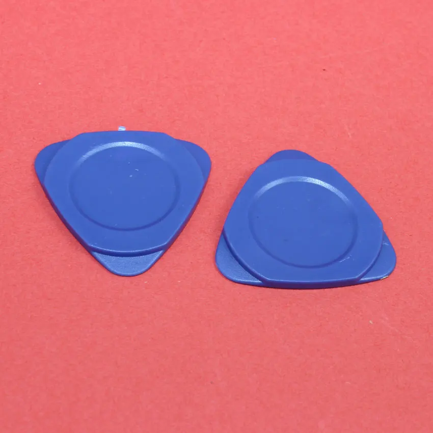 Spudger Plastik Segitiga untuk iPhone/iPad/Samsung Ponsel Tablet Alat Pembuka Pry Membongkar Memperbaiki Alat Perbaikan Biru TL-031
