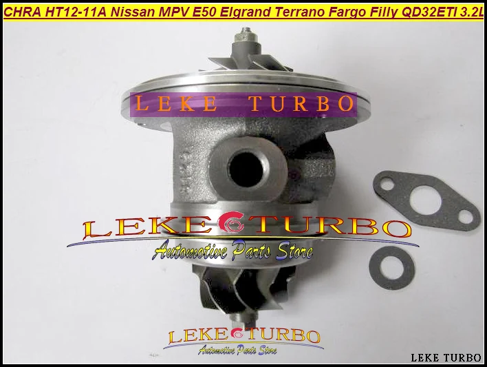 Cartucho Turbo CHRA HT12-11A HT12-11B 14411-1W400 Para Nissan MPV E50 Elgrand Note Terrano Para ISUZU Fargo Filly QD32ETI 3.2L
