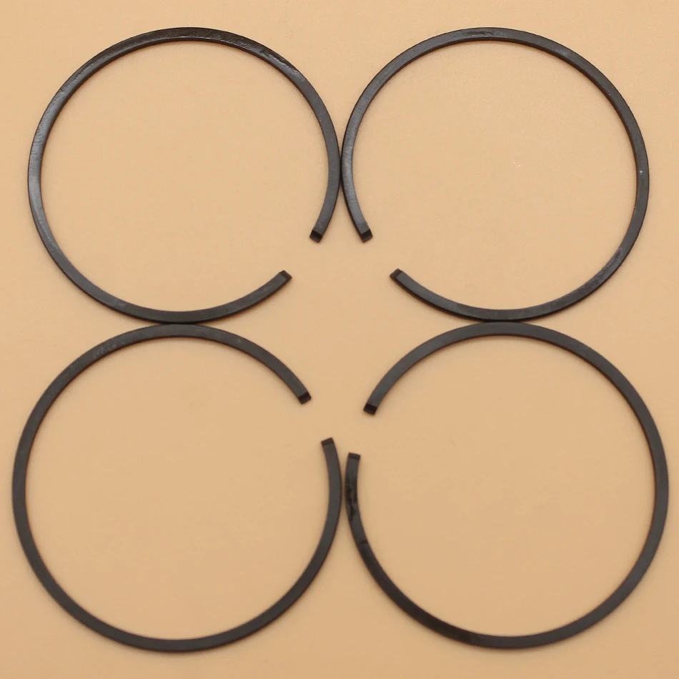 4 Cái/lốc Piston Nhẫn Bộ Husqvarna 61 262 261 265RX 165RX Jonsered 2065 2165 Xăng Cưa (48 Mm X 1.5 Mm)