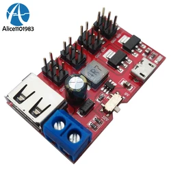 Micro USB Power Breakout DC to DC Power Module 5V to 1.8V/3.3V/5V/9V/12V Connect PC By Max 500mAh Terminal