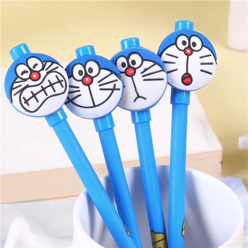 1pc New stationery cute expression jingle Cat gel pen school office supplies kids school gift Kawaii stationery