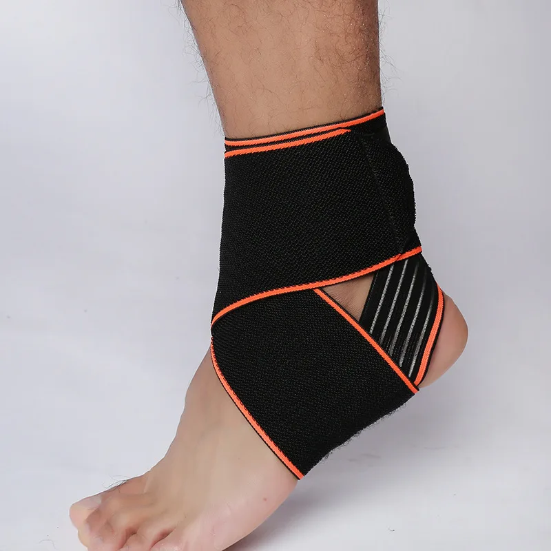 Befusy Adjustable Bandage High Elastic Brace Guard Ankle Support  Anti-slip Football Basketball Running Ankle Brace Protector