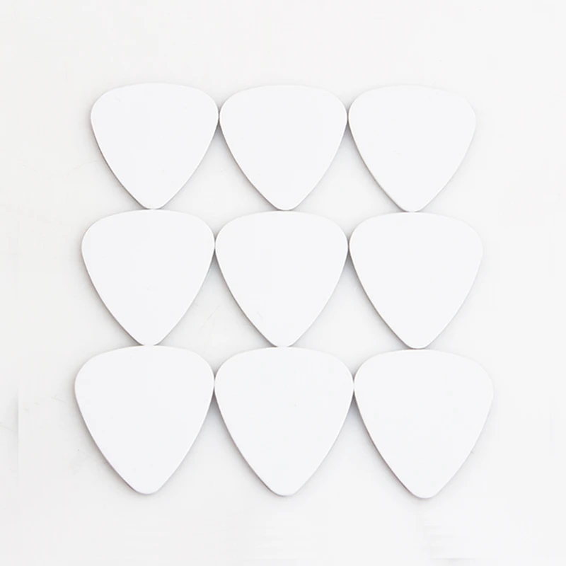 SOACH 0.46mm 0.71mm 1.0mm 1000pcs Pure White Acoustic Guitar pick ukulele bass guitars Musical instrument accessories Beginner