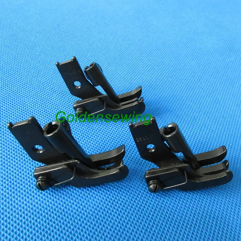 3 SETS WALKING FOOT with LEFT EDGE GUIDE for CONSEW 206RB 225 226 #S585 1/8 3/16 1/4