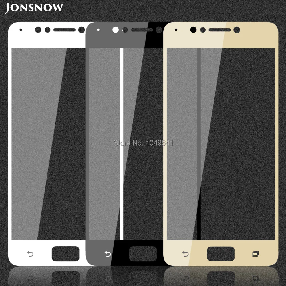 JONSNOW For Asus Zenfone 4 Max ZC520KL 2D Full Screen Tempered Glass Film Screen Protector Covered Explosion-proof 5.2 inch