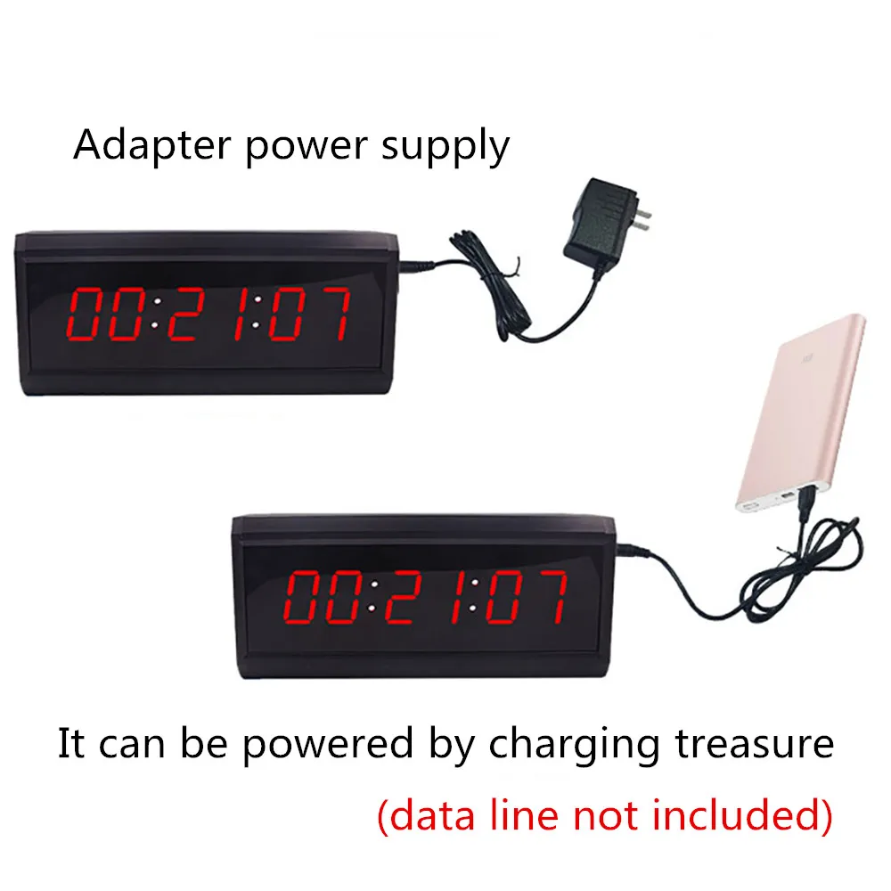 1.5 1.8 2.3 3 inch Game Timer Multifunctional Led Countdown Timer Positive Timer Digital Clock Stopwatch Room Escape 220V