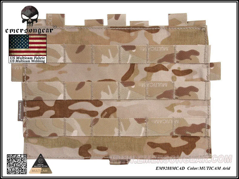 EmersonGear-MOLLE Panel for AVS JPC2.0 VEST, Hunting Vest Accessories, MC, EM9288