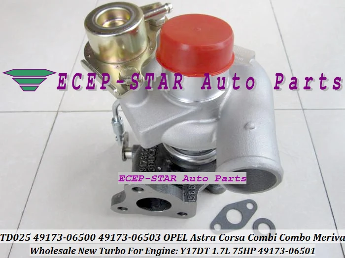 Free Ship TD025 49173-06500 49173-06603 98102367 Turbo Turbine For OPEL For Vauxhall Astra Corsa Combo Meriva Y17DT 1.7L CDTI