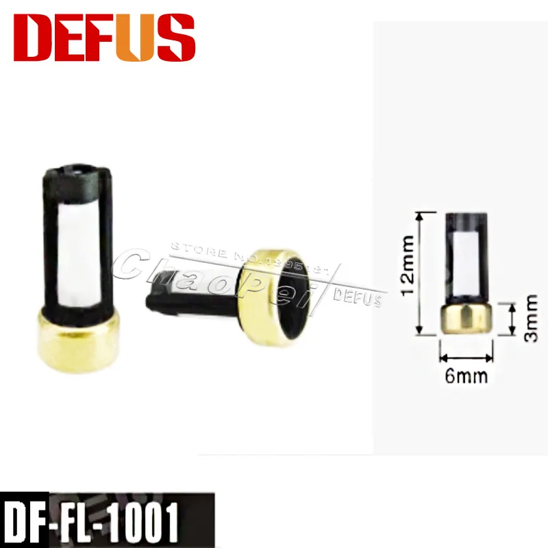 

500 шт./компл. 12*6*3 мм Верхняя подача автозапчасти универсальная микро-корзина топливный инжектор фильтр для автомобиля инжектор ремонт DF-FL-1001
