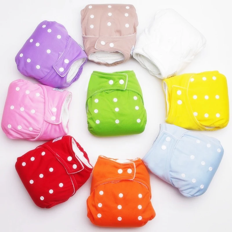 

Hot Sale 3Pcs Summer Infant Diaper Baby Nappy Cloth Washable Diapers Size Adjustable Fraldas 0-2 Years Old Baby Diaper Reusable