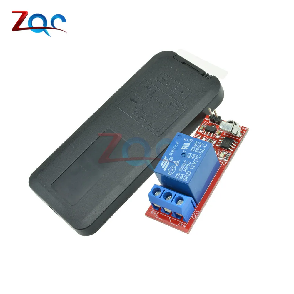 1 Channel CH DC 5V 12V Relay Module Infrared IR Remote Switch Control Relay Driving Board Controller for Electronic DIY