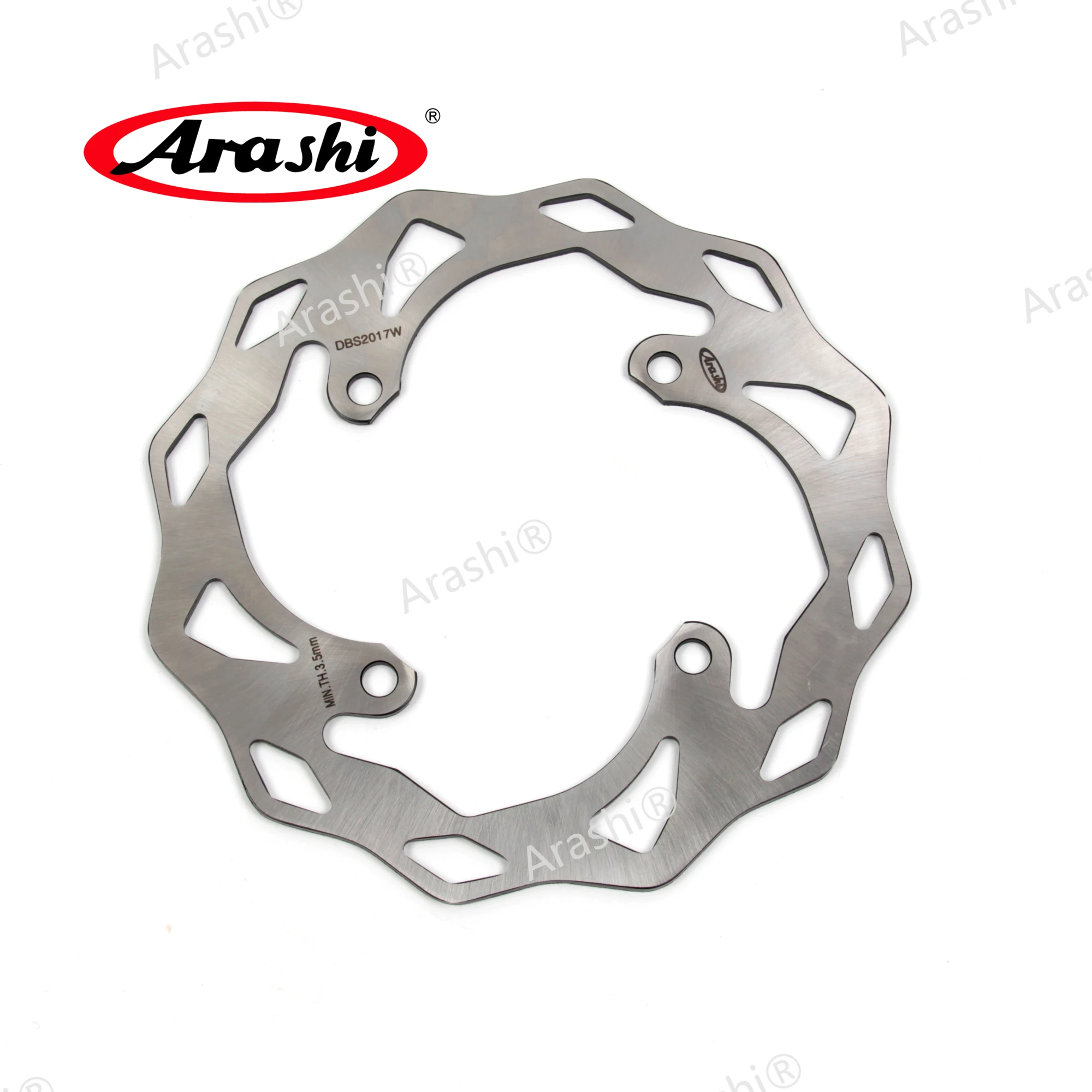 

ARASHI Rear Brake Disc For KAWASAKI KX F 250 2004-2021 CNC Brake Disks Rotors KX 250F KX250F KLX R 450 KLX 450R KLX450 2007-2020