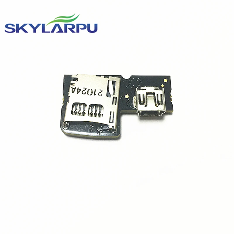 Skylarpu PCB W MiniUSB & MicroSD Holder For Garmin Edge 810 TYPE-10 (810 Touring) Repair Replacement Free Shipping