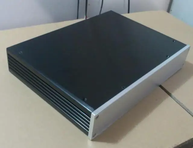 New QF3406 full aluminum DAC chassis / power amplifier chassis 340*62*248mm