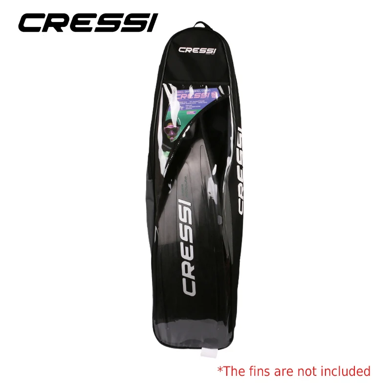 Cressi Freediving Long Fin Bags Flipper Easy Carry Diving Spearfishing Equipment Gara Basic