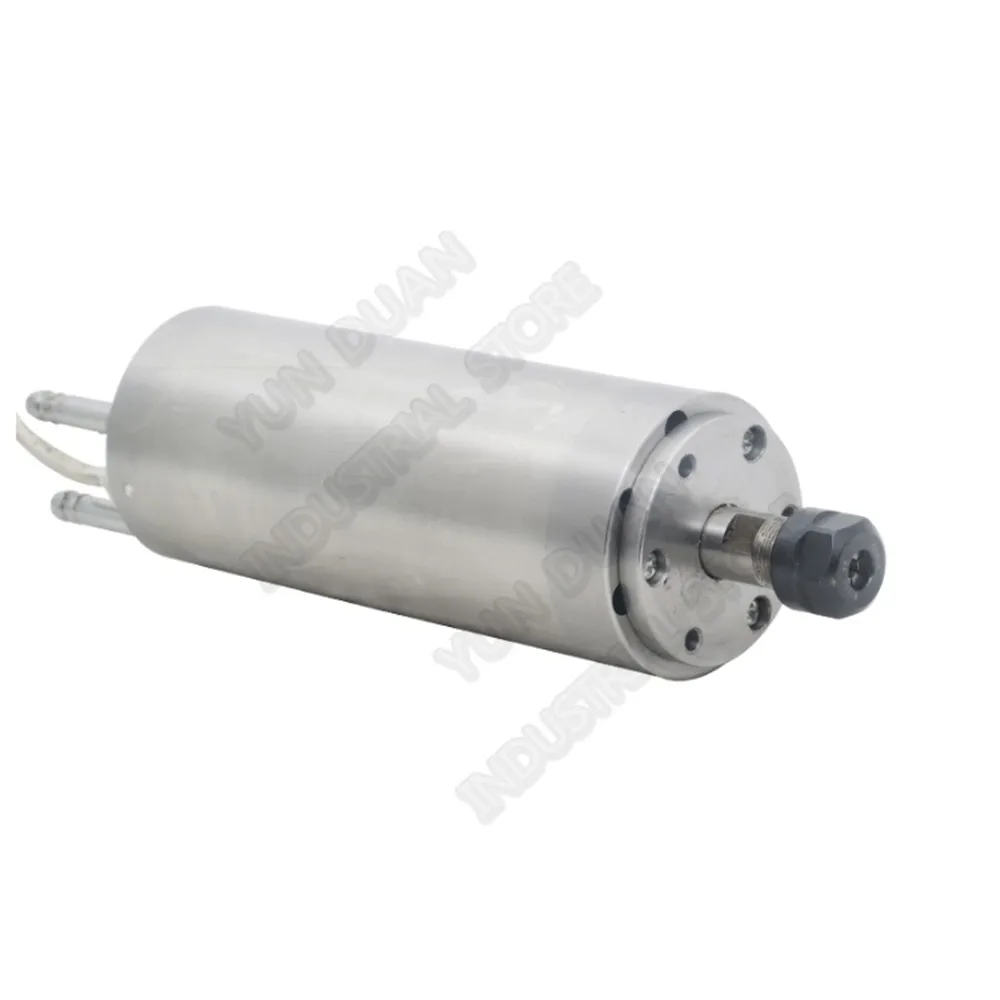 Imagem -02 - Changsheng-eixo do Motor 300w 60000 kw Er8 1000 Rpm 3ph ac 75v hz Refrigerado a Água p4 Rolamento para Gravação Cnc Roteador Pvc Pcb