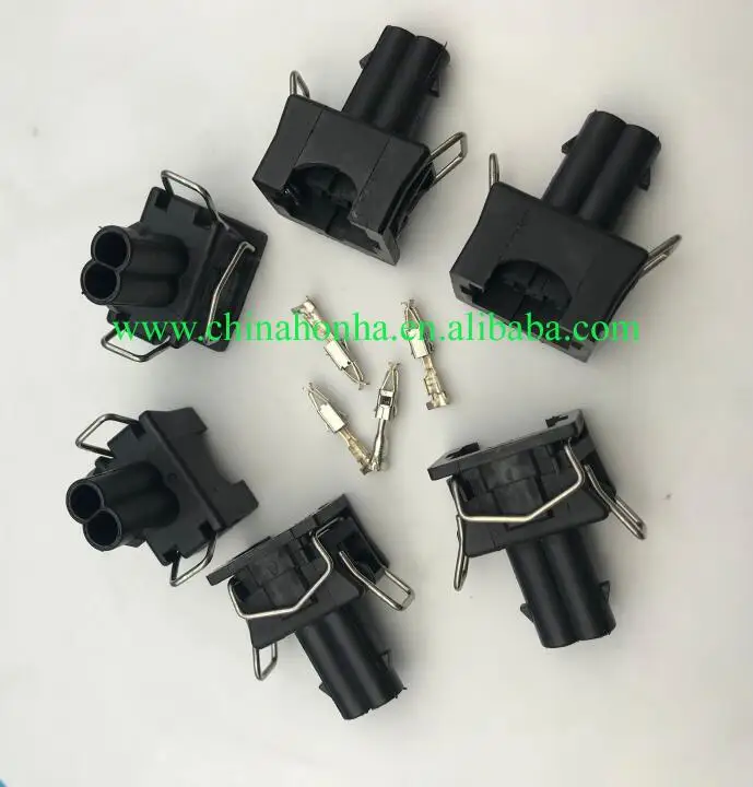 5sets 3.5mm kit wire harness connector nozzle connector plug 037 906 240 037906240