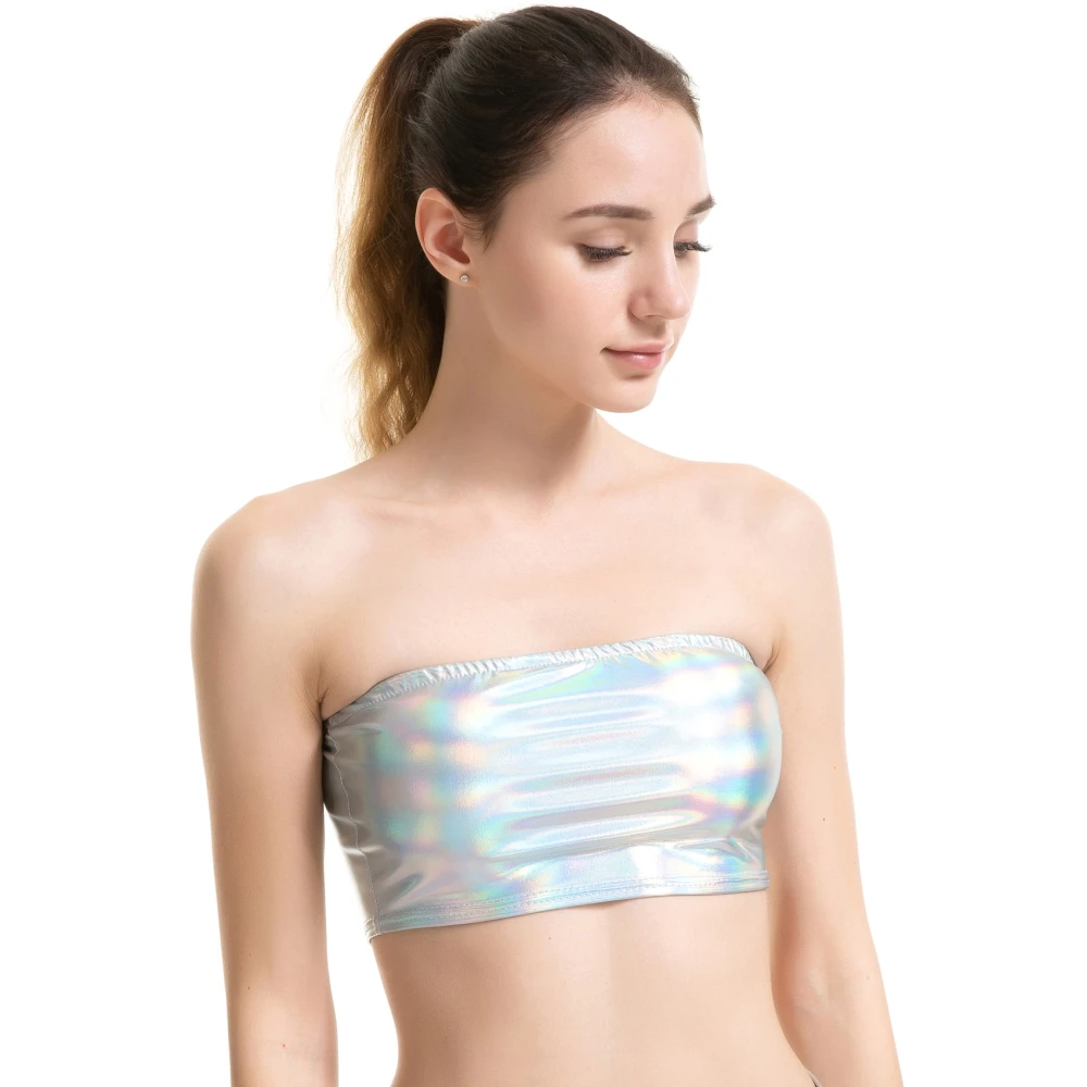 Reggiseno da donna in tubo metallico con tubo Italia