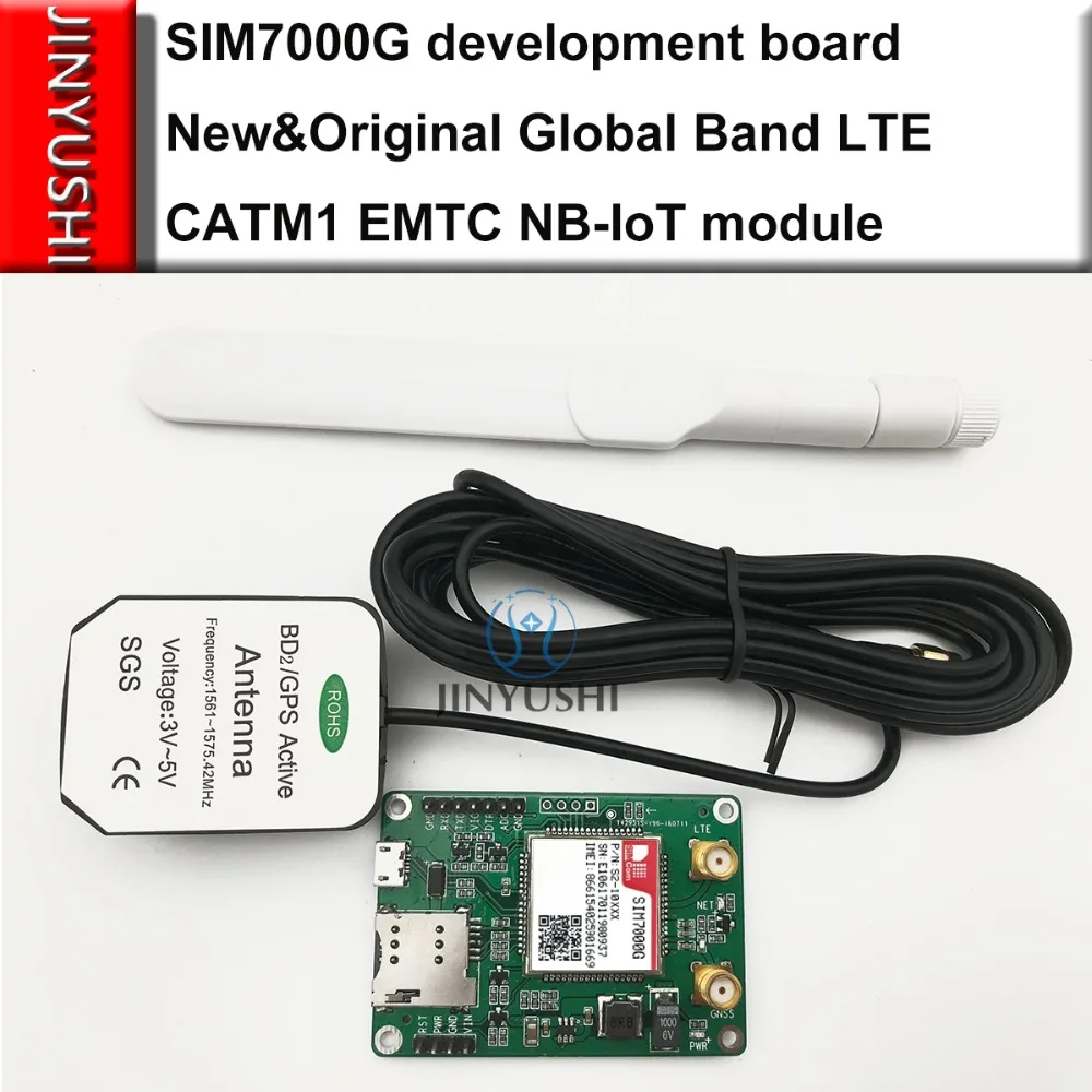 JINYUSHI For SIM7000G development board New&Original Global-Band LTE CATM1 EMTC NB-IoT module compatible with SIM900 and SIM800F