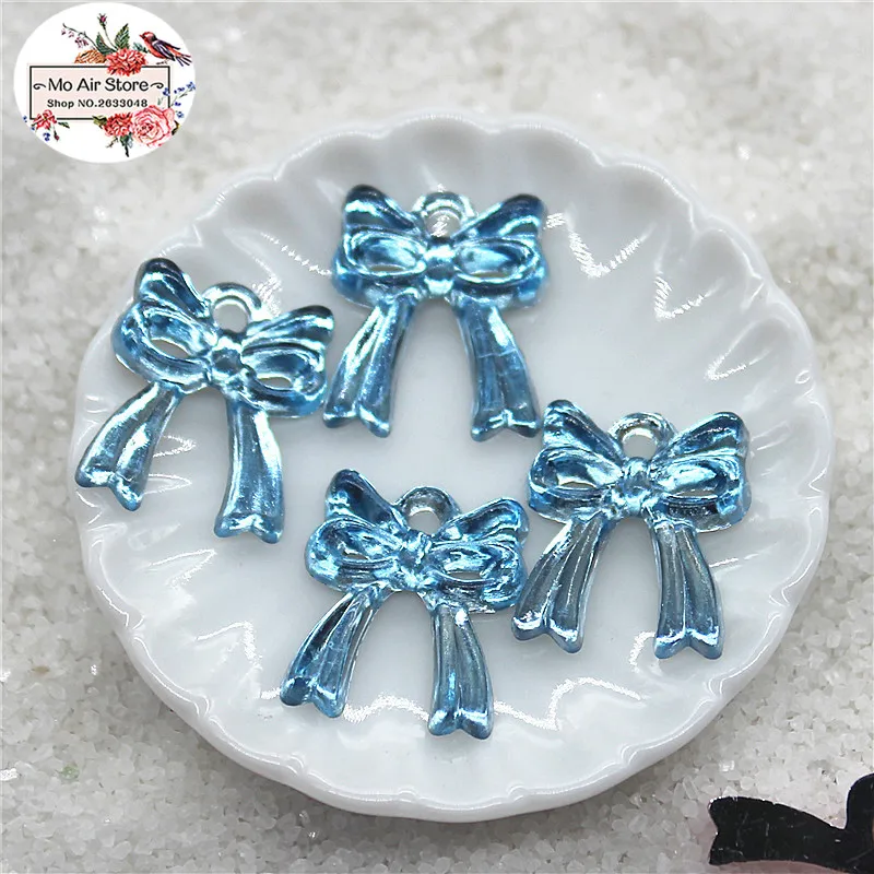 100 pezzi stile bowknot strass acrilici baby shower decorazione prima festa di compleanno muslimah