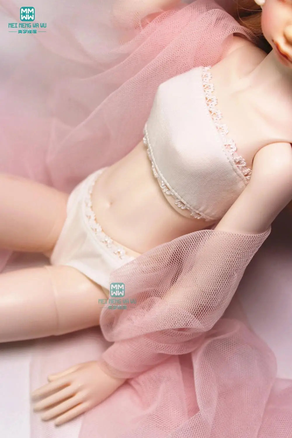 1/3 1/4 1/6 BJD Doll Clothes fashion tube tops, panties for BJD DD SD YOSD MSD Doll accessories