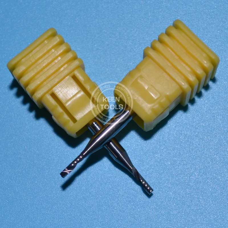 EM3.1.506mm(H2) High Quality Steel One Flute Spiral End Mill CNC Cutter Drill Bits For Acrylic,PVC