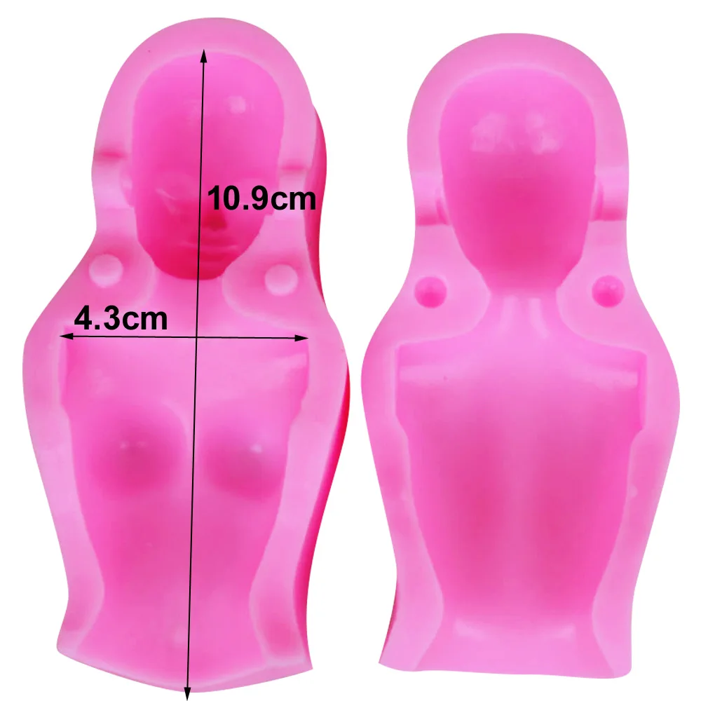 3D Sexy Woman Silicone Candle Mold 3D Plump Female For Soap Making Epoxy Resin Casting Mould DIY Body Art Ornaments Decorating