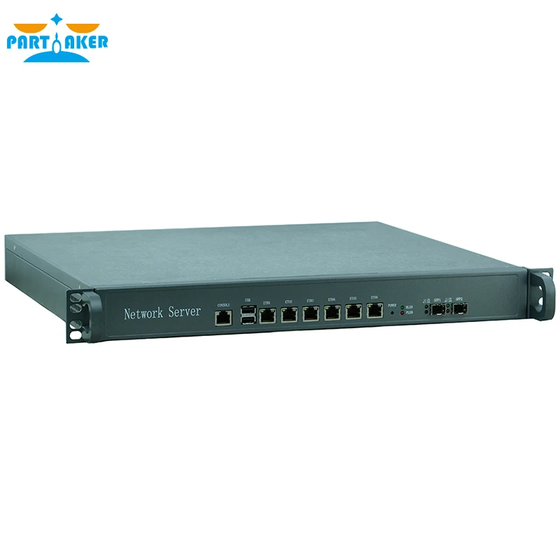 

Partaker F9 H67 8 Lan 1U Network Server Firewall Appliance With Intel i5 3470 2G RAM 8G SSD