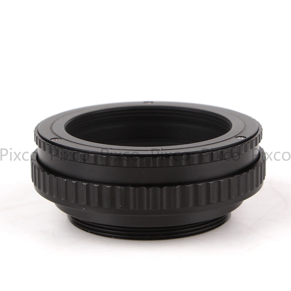 Pixco-adaptador de tubo Macro M42 a M42, lente de montaje de 12mm a 19mm, enfoque ajustable, helicoidal de 12-19mm