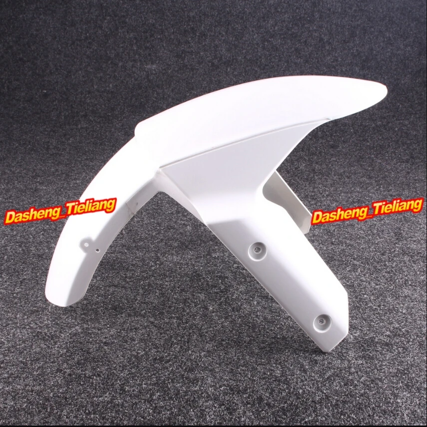 Unpainted White Front Wheel Fender Mudguard Splash Extension Extender Fairing Cover For Kawasaki Ninja ZX10R ZX-10R 2009-2012