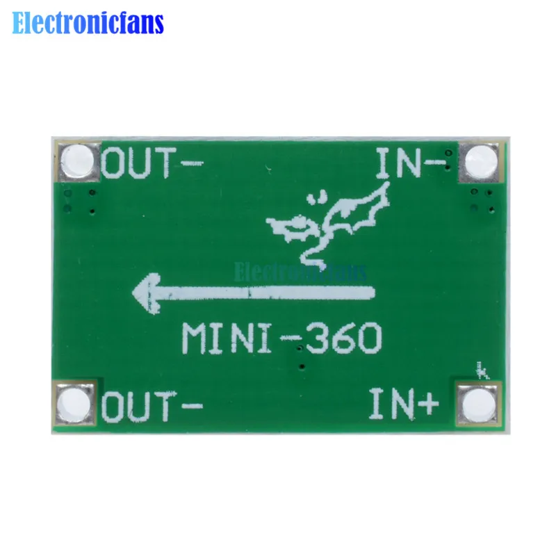 10PCS Mini360 DC-DC Buck Converter Step Down Module MP2307 4.75V-23V to 1V-17V 340KHz 17x11x3.8mm For Flight Control Car Module