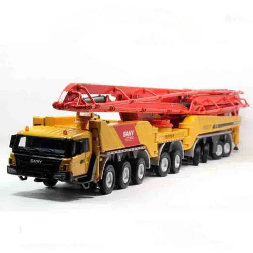 

Collectible Alloy Model Gift 1:50 Scale SANY 86m Concrete Pump Truck Engineering Machinery DieCast Toy Model Display,Decoration