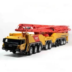 Collectible Alloy Model Gift 1:50 Scale SANY 86m Concrete Pump Truck  Engineering Machinery DieCast Toy Model Display,Decoration