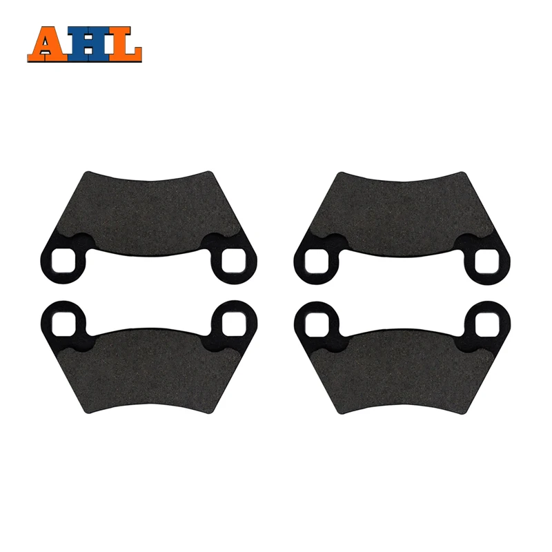 AHL Motorcycle Rear Brake Pads Disks For Polaris Ranger 2x4 4x4 6x6 TM XP (2004-2006) 400 HO (2010-2012) RZR 4 800