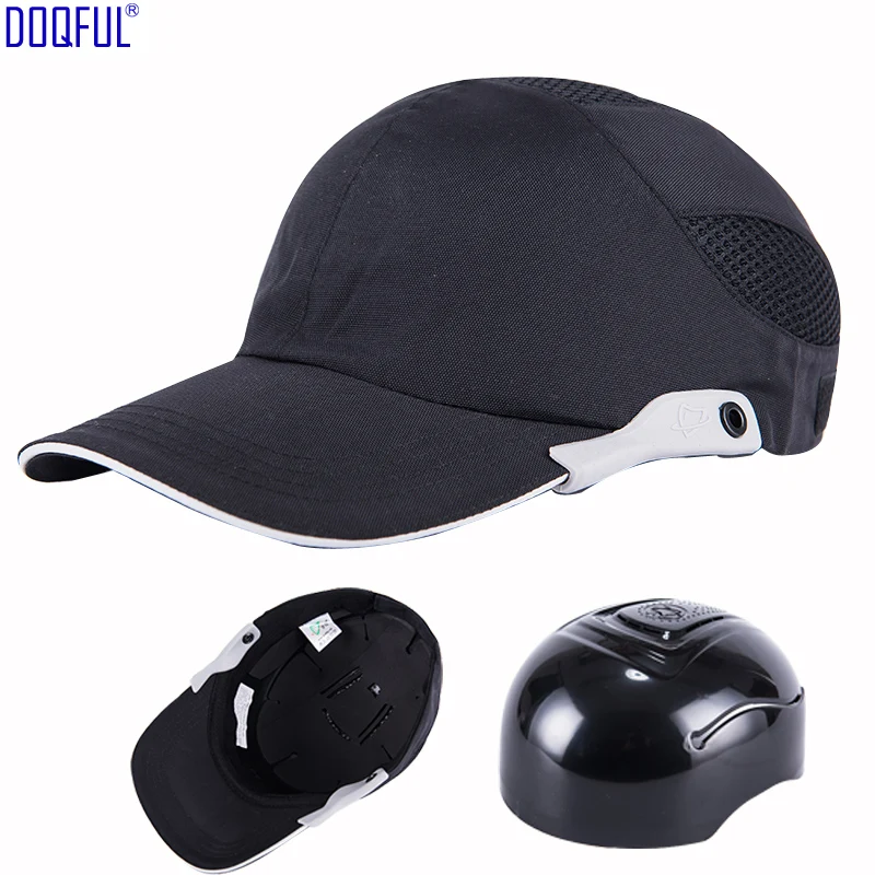 Work Safety Crash Helmet Baseball Bump Cap Casco De Seguridad Lightweight Breathable Head Protection Driver Worker Sunscreen Hat