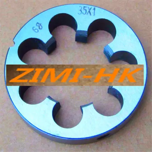 Troquel Métrico para mano derecha, troquel de 35mm x 1mm, M35 x 1mm, M35 x 1,0, M35 x 1, alta calidad, 1 unidad
