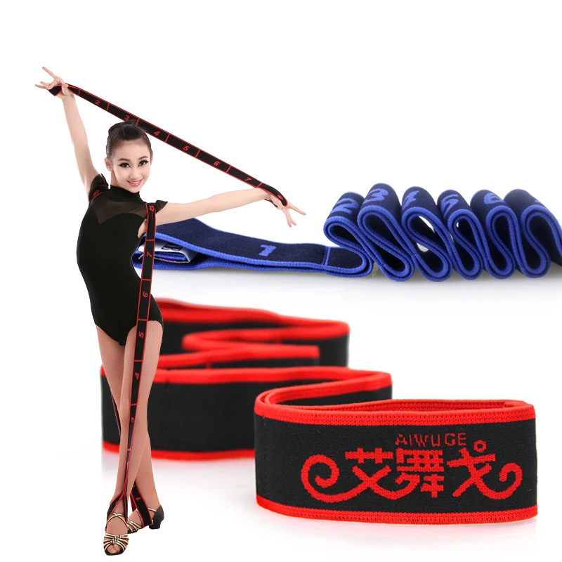 Professional Latin/Ballet Bands Dance Resistance Bands Exercise Body Stretching Belt Pull Rope Latin Dance Accessories