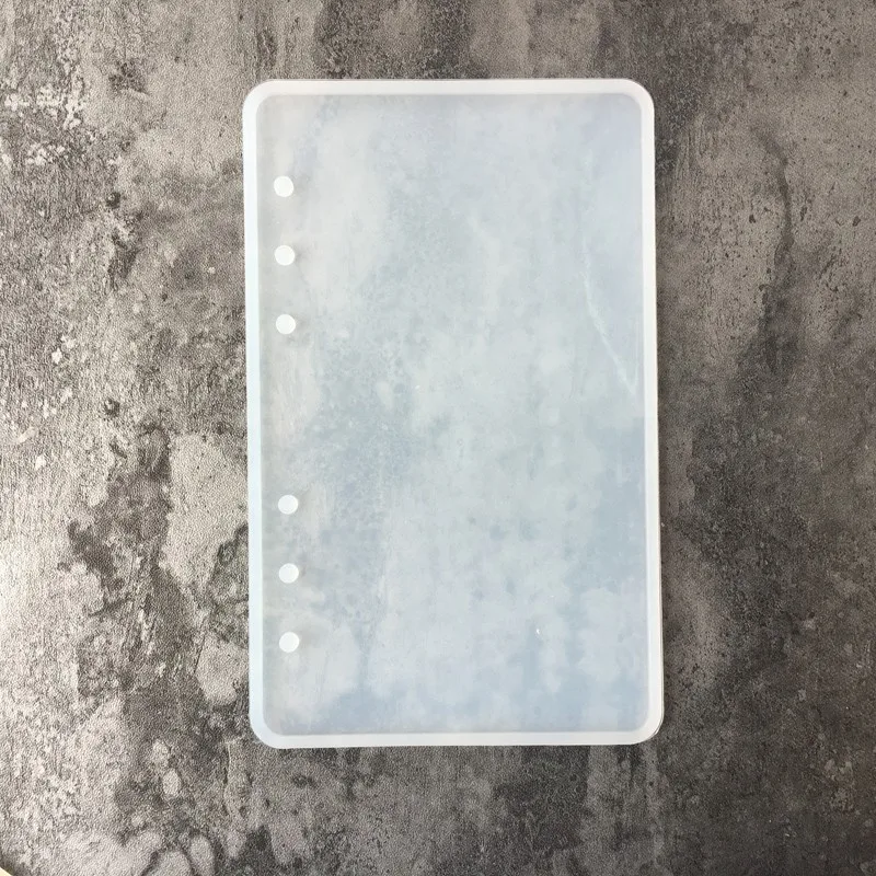 A7/A6/A5 Notebook kształt silikonowe formy DIY żywica książka formy przezroczysta żywica epoksydowa silikonowe formy przezroczyste książki A7 silikonowe formy — zdjęcie 6