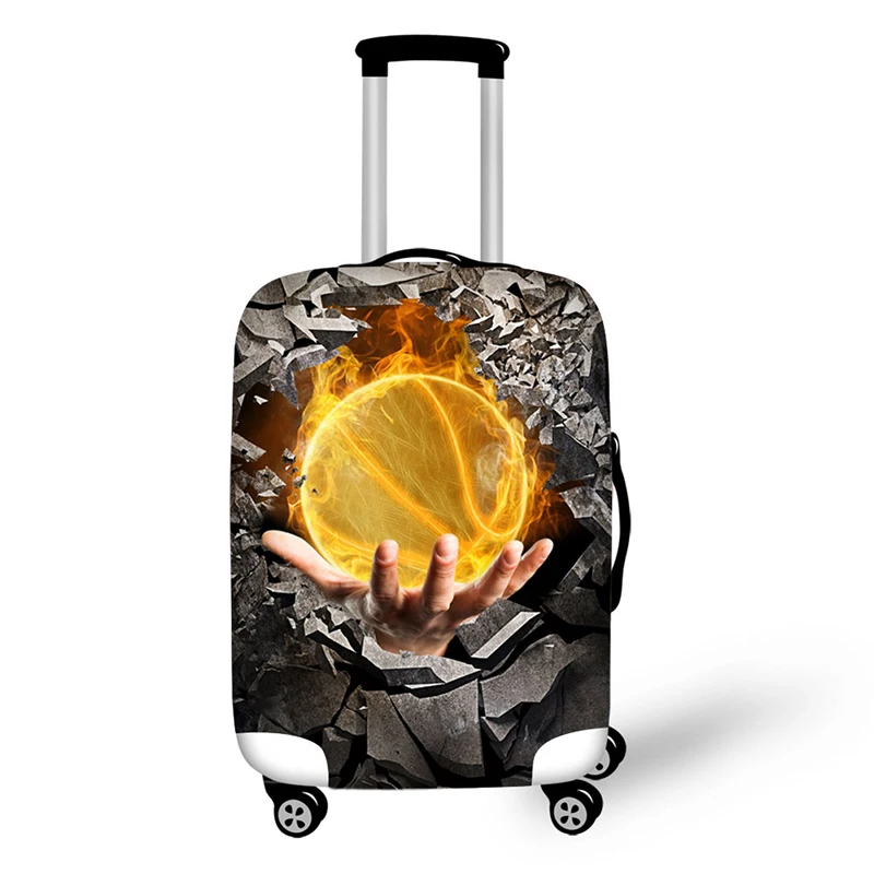 Gravel hole travel accessories suitcase protective covers 18-32 inch elastic luggage dust cover case stretchable Waterproof
