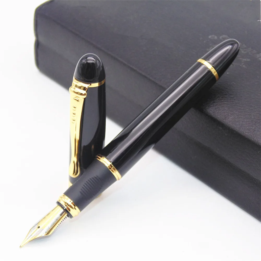 JINHAO  X450 luxury Black  Fountain Pen Nib Medium New Stationery Office school supplies