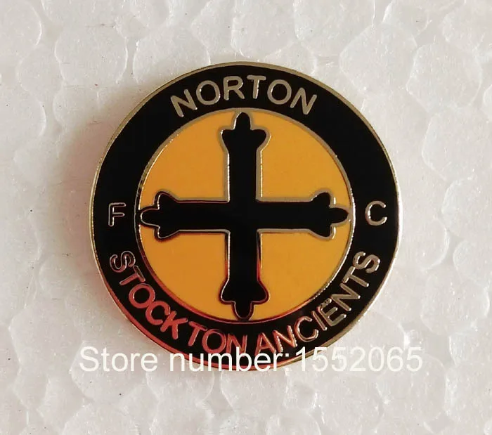 

Custom FC Soccer Lapel Pin Badge NORTON STOCKTON ANCIENTS FC Soccer Lapel Pin Badge