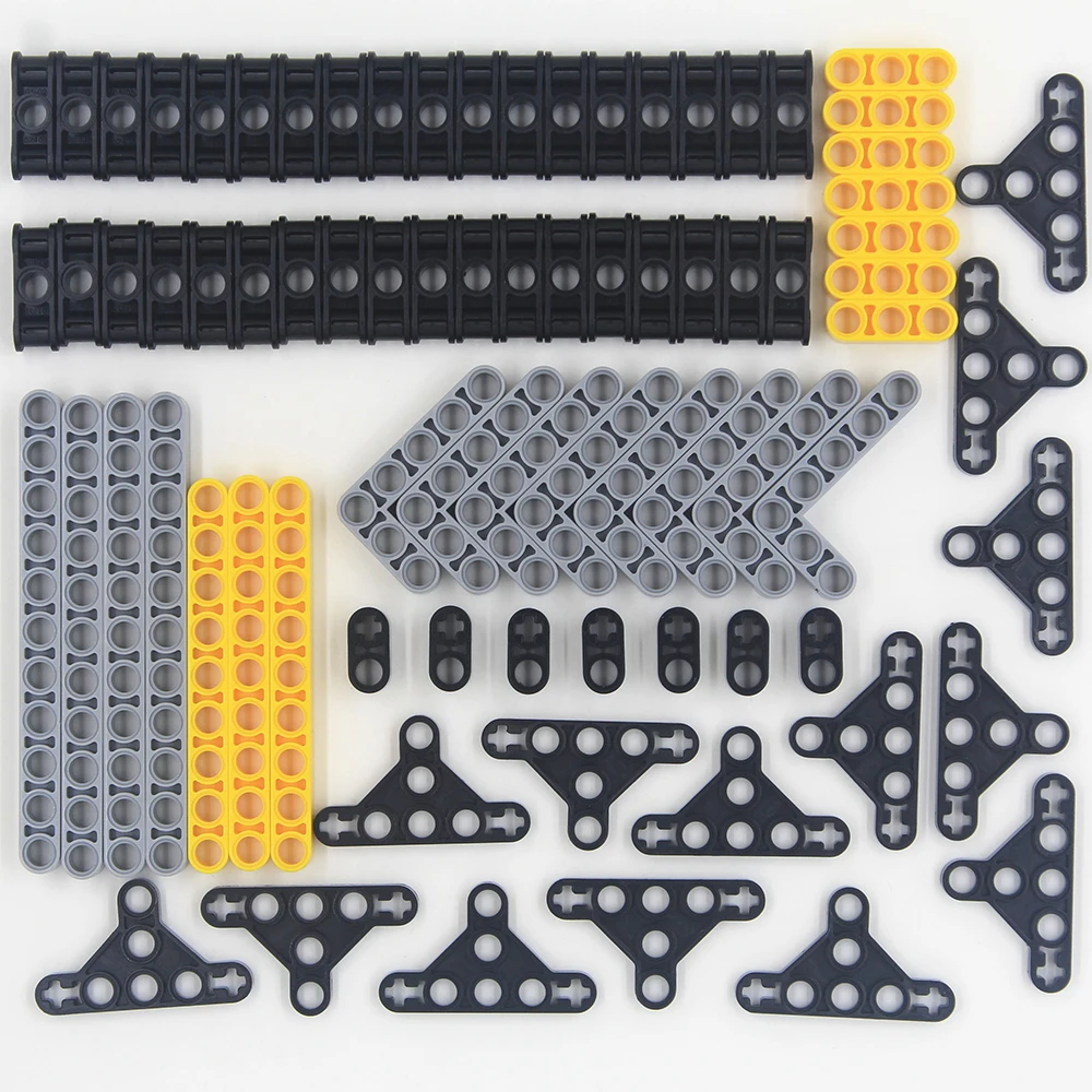 79pcs Model Building Blocks Bricks Bulk Pack MOC Technical Parts Set Kids Toy Studless Beams Frams Compatible with Lego 32526