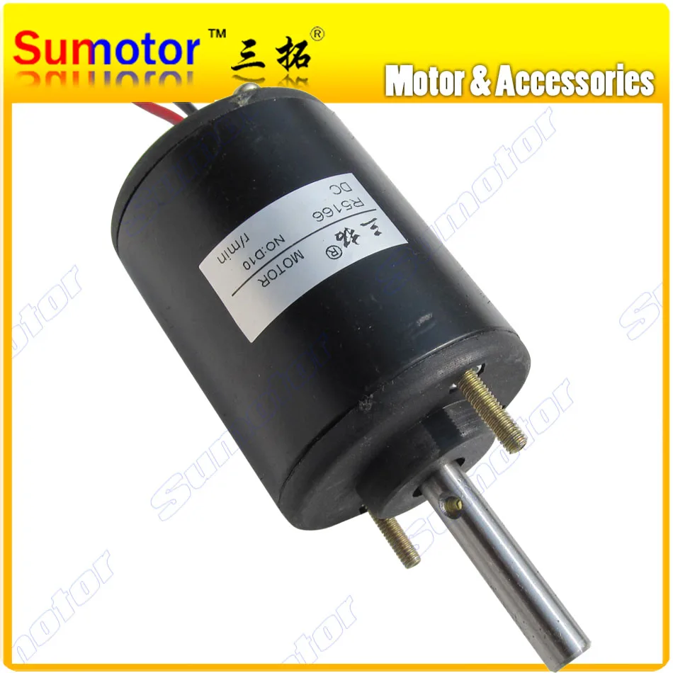 

R5166 3000rpm DC 12V 24V 5800RPM High speed electric motor Reversible Variable for Ship Robot Car model Spun Sugar Machine tools