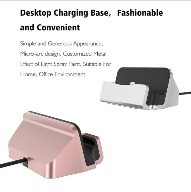 Charging Station Docking For IPhone XS MAX XS XR X 8 USB Cable Sync Cradle Charger Dock For Android Type C Samsung Stand Holder