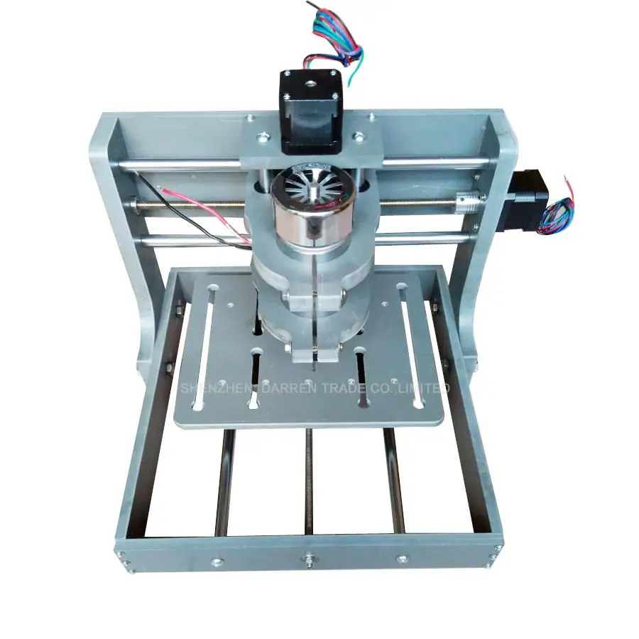 DIY CNC Wood Carving Machine Mini Engraving Machine PVC Mill Engraver Support MACH3 System PCB Milling Machine CNC 2020B