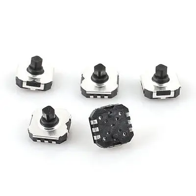 7mm x 7mm 6-Pin 5 Way Momentary Pushbutton PCB SMD SMT Tactile Switch