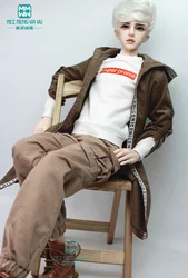 Fits 68--70cm BJD Boys uncle SD13 SD17 fashion Casual letter jersey, T-shirt, casual pants